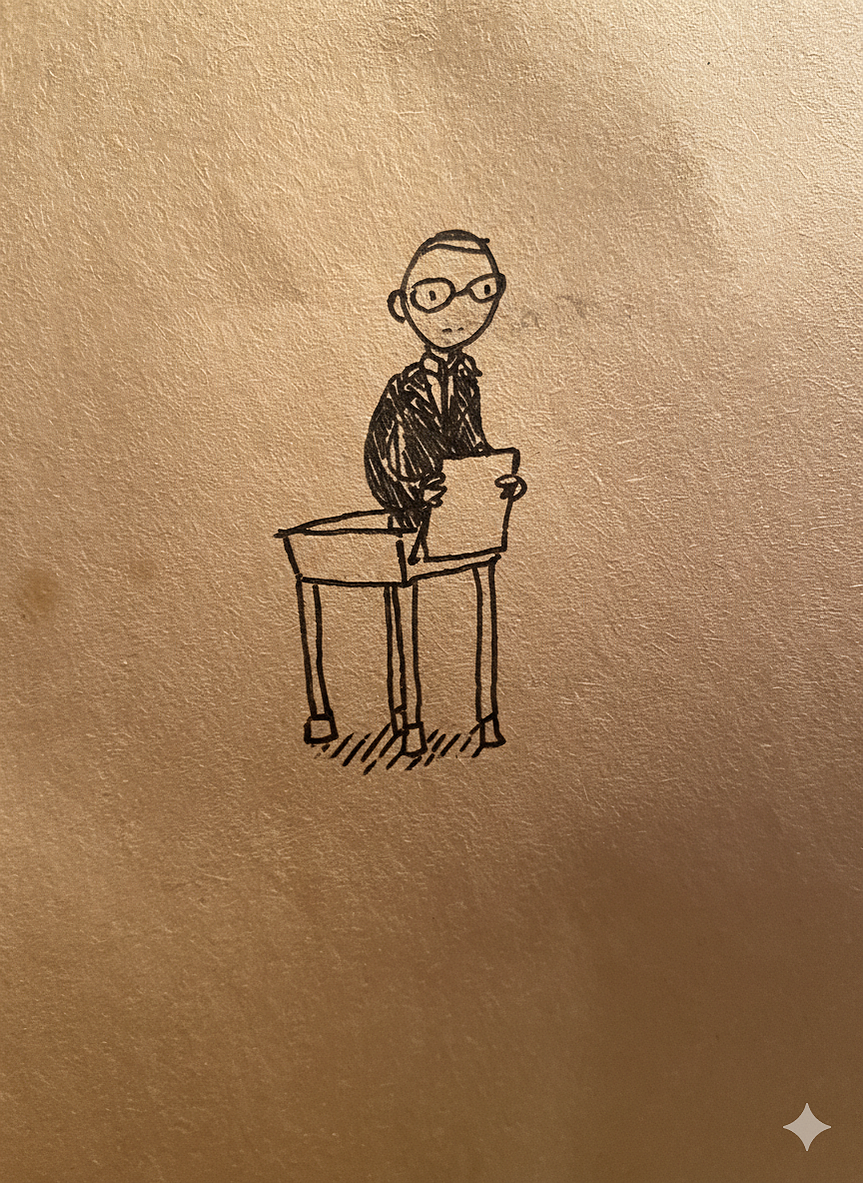 Bureaucrat drawing