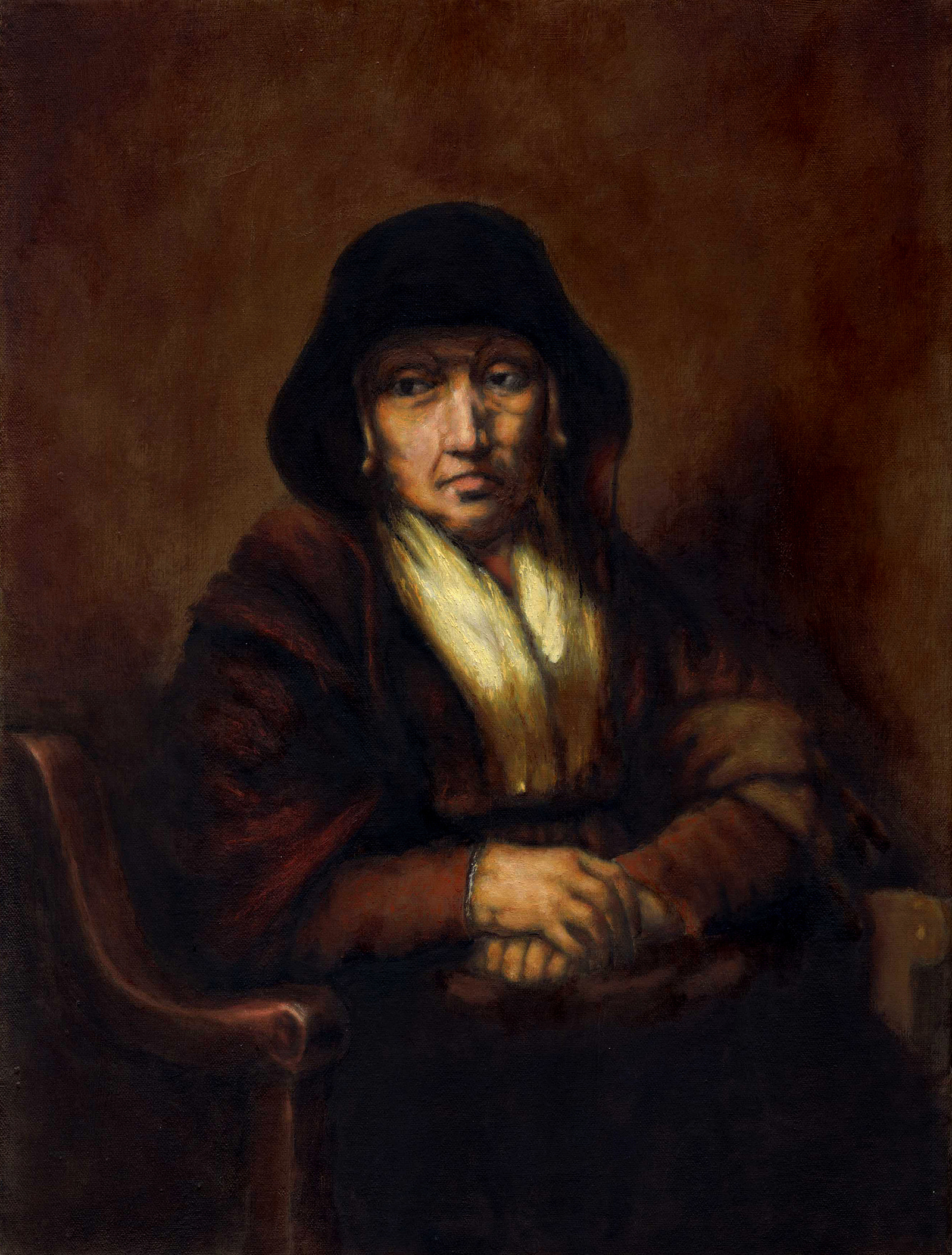 Study of Portrait of an Old Woman